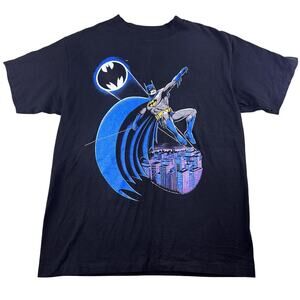 Vintage 1988 Batman DC Comics Graphic T Shirt Men's Large Single Stitched